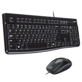 LOGITECH TECLADO + RATON MK120 optico usb 2.0 negro