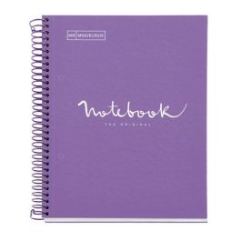 Bloc Miquelrius Emotions Notebook 1 Micro.Tapa Extra A5 80H 90G Cuadric.5X5 Purpura 5 unidades Precio: 15.88999951. SKU: B178ZSNQTF