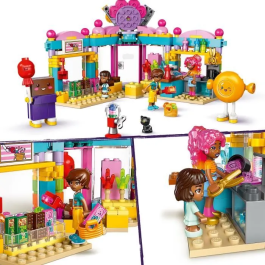 LEGO 42649 Tienda de dulces de Heartlake City - Tienda de dulces para niñas
