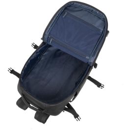 Rivacase Tegel 8465 Mochila casual para portátil 17.3" negra de poliéster ECO-FRIENDLY RPET unisex