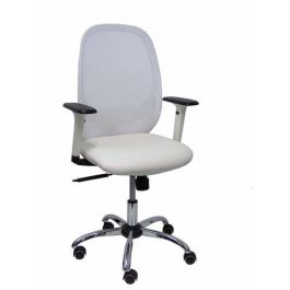 Silla Piqueras Y Crespo Cilanco Blanca Uso Intensivo Brazos Regulables Mecanismo Sincro Con Regulador De Tension Refuerzo Lumbar Regulable Base Cromada Ruedas Parquet Respaldo De Malla Blanca Y Asiento Tapizado Similpiel Blanco Precio: 305.69000044. SKU: S5703797