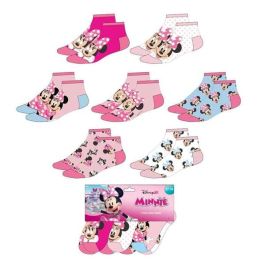Cerdá Pack Calcetines Tobillero Minnie T.23/26 - Modelos Surtidos