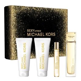 Set Michael Kors: Sexy Amber, Eau De Parfum, For Women, 100 ml + Sexy Amber, Eau De Parfum, For Women, 10 ml + Sexy Amber, Hydrates, Body Lotion, Body, 100 ml + Sexy Amber, Cleansing, Shower Gel, All Over The Body, For All Skin Types, 100 ml Precio: 146.41. SKU: B1KNPG43TG