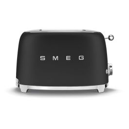 Smeg Tostadora 2X2 Estilo 50s Negro Mate TSF01BLMEU Precio: 219.50000039. SKU: S7602716