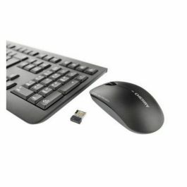 Cherry DW 3000 Teclado y Ratón Inalámbricos con Teclado Numérico, 1200 dpi, 10m Alcance