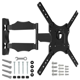 Nanook NAN1686727866385 Soporte de pared giratorio para televisores de 32 a 55 pulgadas LCD, LED, QLED y OLED Precio: 65.49999951. SKU: B1HC423M2M