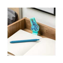 Wondee Lámpara de Lectura Stitch Oficial Disney Flexible Luz LED Marcador de Páginas Ideal para Fans