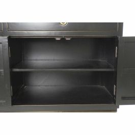 Buffet Oriental DKD Home Decor Negro Dorado 50 x 80 x 150 cm