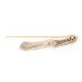 Gloria Juguete para Gato: Palo con Gusano de Piel de Conejo Real, Madera Natural, Activa Instintos, 100% Natural, Hecho en España Precio: 8.90000012. SKU: S6102239