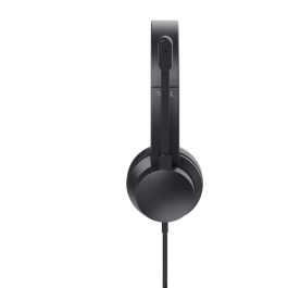 Trust Auriculares Ayda Estéreo con Micrófono Ajustable, Conexión USB, Negro