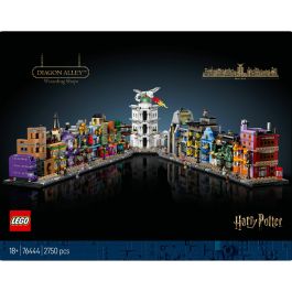 LEGO Harry Potter 76444 Tiendas Mágicas del Callejón Diagon, Juego de Construcción 2750 Piezas