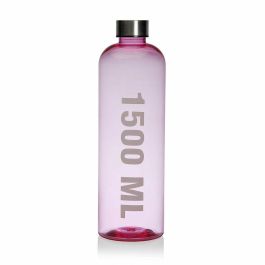 Botella de Agua Versa Rosa 1,5 L Acrílico Acero Poliestireno 9 x 29 x 9 cm Precio: 5.79000004. SKU: B18ASPPM23