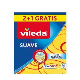 Vileda Bayeta Amarilla Suave 2+1 Microfibra 35 x 40 cm Ideal Limpieza Diaria Precio: 2.50000036. SKU: S7904106
