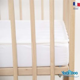 Yoopidoo - Colchón para bebé climatizado - 60x120 cm - 1 cara fresca de verano / 1 cara acolchada de invierno - Sin tratamiento químico Yoopidoo - Colchón para bebé climatizado - 60x120 cm - 1 cara fresca de verano / 1 cara acolchada de invierno - Sin tratamiento químico