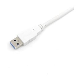EQUIP Cable USB C a USB A EQ128363, USB 3.2 Gen 1 (5 Gbps) 1 m, Blanco