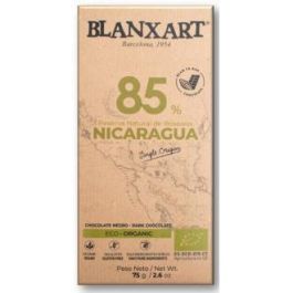 BLANXART Chocolate Negro 85% Cacao Nicaragua Ecológico, Tableta Artesanal Vegana Sin Gluten Bajo Azúcar 75g Precio: 2.7900004. SKU: B1A8APN2WZ