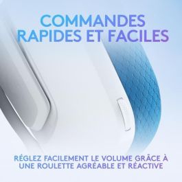Logitech G335 Auriculares Gaming con Micrófono, Cableado, Blanco, Estéreo, para PC y Consolas
