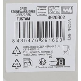Plato Fustam 26.7 x 2.4 cm - Inde (12 Unidades) Plato Fustam 26.7 x 2.4 cm - Inde (12 Unidades)