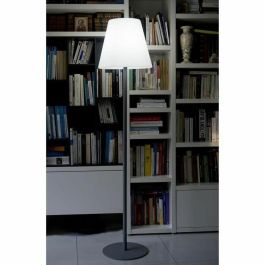 Lumisky Lámpara de pie luminosa de acero y polietileno con control remoto, 150cm de altura, luz blanco frío y alimentación eléctrica.