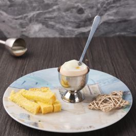 Quttin Set de 2 Hueveras de Acero 5 x 9.9 x 8 cm (24 Unidades)