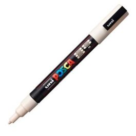 POSCA Marcador PC-3M Punta Cónica 0,9 - 1,3 mm Beige - No permanente, tinta pigmentada base agua Precio: 3.50000002. SKU: B1C2T5X2QH
