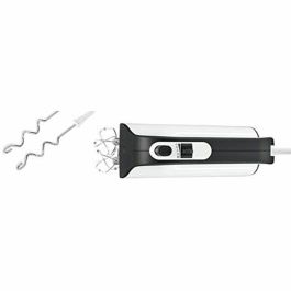 Bosch MFQ4020 STYLINE Batidor de Mano 450W, Motor DC Silencioso, 5 Velocidades + Pulso, Ganchos y Varillas, Blanco/Gris