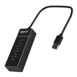 Hub USB iggual IGG319246 Precio: 9.5900002. SKU: B14DNMNR6X