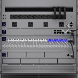 Ubiquiti USW-Pro-Max-24-PoE Switch L3 Gestionable 24 Puertos 2.5G Ethernet PoE con 2 SFP+ para Montaje en Rack Gris