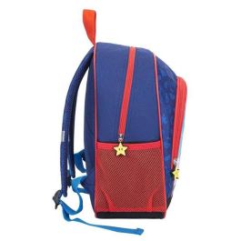 Toybags Mochila Super Mario con 2 bolsillos laterales, interior forrado y personalizado, Textil 32x25.5x11 cm para 7+ años Toybags Mochila Super Mario con 2 bolsillos laterales, interior forrado y personalizado, Textil 32x25.5x11 cm para 7+ años