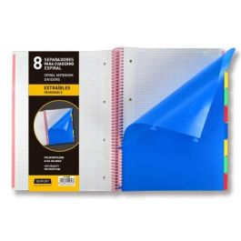 Separadores Senfort Pp Extraibles A4 8 Pestañas (Set de 10) Precio: 31.89000012. SKU: B1AVDPPBMF