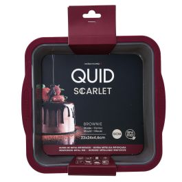 Molde Cuadrado Silicona Reforzado Scarlet Quid 22,8x24,1x4,6 cm (12 Unidades)