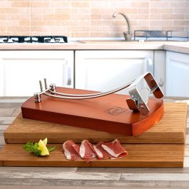 Quid Jamonero Reserva Plegable de Madera 36,5x16x5 cm