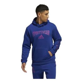 Sudadera con Capucha Hombre Adidas Reverse Retro Future Icons Azul