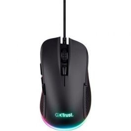 Trust Gaming GXT 922 YBAR Ratón Gaming Óptico con Cable, 7200 DPI, RGB, 6 Botones Programables, Ergonómico Diestro Trust Gaming GXT 922 YBAR Ratón Gaming Óptico con Cable, 7200 DPI, RGB, 6 Botones Programables, Ergonómico Diestro