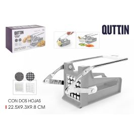Quttin Cortador de Patatas con 2 Hojas, Ancho 9.7 cm, Alto 10.1 cm, Largo 23 cm Precio: 58.88999941. SKU: B1GEXCW2HH