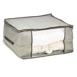 Caja Guarda Ropa Gris 60X45X30Cm Kipit (24 Unidades) Caja Guarda Ropa Gris 60X45X30Cm Kipit (24 Unidades)