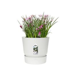 Maceta redonda ELHO Greenville 30 - Exterior - Ø 29.5 x H 27.8 cm - Blanco Maceta redonda ELHO Greenville 30 - Exterior - Ø 29.5 x H 27.8 cm - Blanco