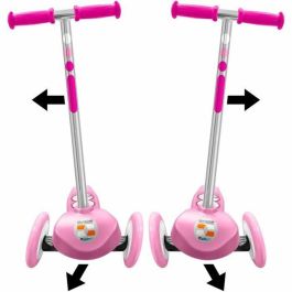 Stamp STA3496271880064 Patinete de 3 ruedas Skids Control con dirección Rosa