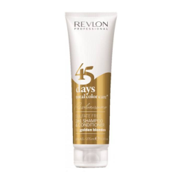 Revlon 45 Days Champú y Acondicionador 2 en 1 Golden Blondes para Cabello Rubio 275ml Precio: 8.88999947. SKU: B14SFEPE4Z