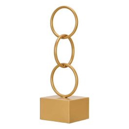 Giftdecor Figura Aros Oro Pequeño 12.5x40.5x12.5 cm (10 Unidades) Precio: 101.89000052. SKU: S3611210