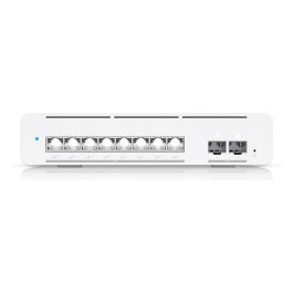 Ubiquiti UniFi Switch USW-Pro-XG-8-PoE - Switch gestionado L2/L3, 8 Puertos RJ-45 10G PoE++ (155W), 2 Puertos SFP+, Montaje en Rack/Pared