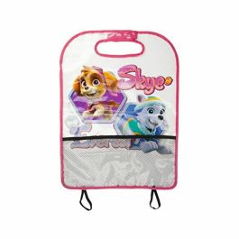 Patrulla Canina LPC107 Protector Asiento Coche Niña Universal PVC con Rejilla y Red de Almacenamiento Fácil Limpieza Patrulla Canina LPC107 Protector Asiento Coche Niña Universal PVC con Rejilla y Red de Almacenamiento Fácil Limpieza