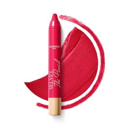 Bourjois VELVET THE PENCIL Lápiz Labial #06 Framboise Griffée 1.8 gr Vegano Resistente al Agua