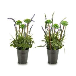 Maceta de Metal Lavanda Ibergarden - 13x40x13 cm, Varios Colores (12 Unidades)