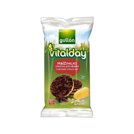 Gullon Tortitas de Maiz Vitalday Chocolate Negro Paquete 4 Unidades 25 gr Precio: 2.4999997. SKU: B1AQ6KHFD2