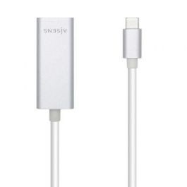 Aisens A109-0505 Adaptador Conversor USB-C a Ethernet RJ45 Gigabit 10/100/1000 Mbps USB 3.1 Gen1 para PC Portátil Plata 15cm Precio: 12.79000008. SKU: B123NLC9B8