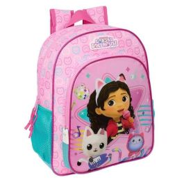 Mochila Safta Infantil Adaptable A Carro Gabby S Dollhouse Party 340x260x110 mm Mochila Safta Infantil Adaptable A Carro Gabby S Dollhouse Party 340x260x110 mm