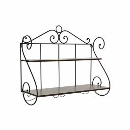 Estanteria Pared Cottage DKD Home Decor Negro Marron 37 x 86 x 100 cm Precio: 46.22442. SKU: S3022856
