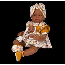 Muñeca elegance 45 cm mies mulato y aran mostaza Muñeca elegance 45 cm mies mulato y aran mostaza