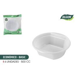 Algon Set de 6 Bols de Plástico Ecológico de 500 cc (36 Unidades) Precio: 18.49999976. SKU: B1FKYJPQB6